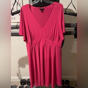 Torrid 2x hot pink dress